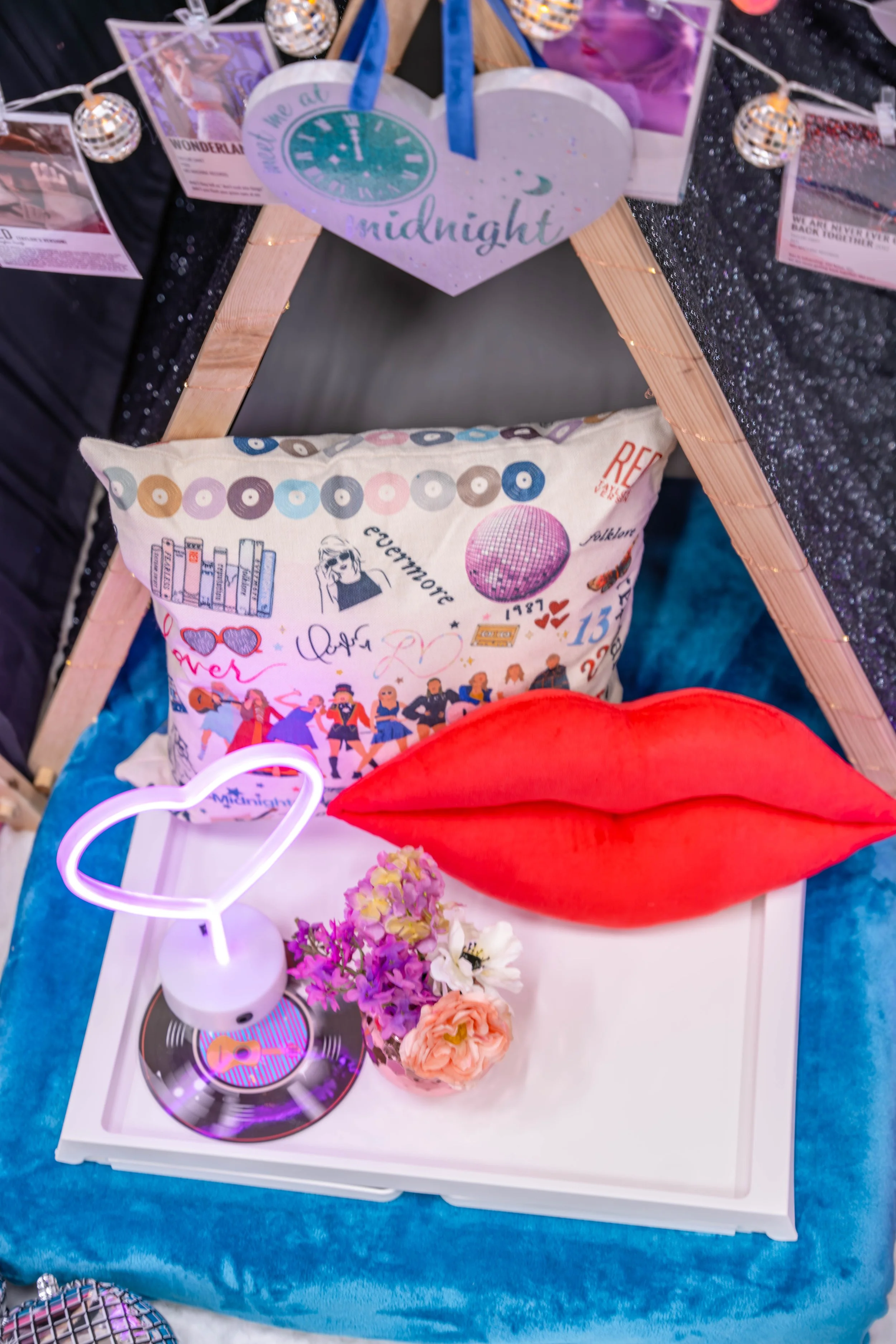 taylor swift eras tour sleepover party tents