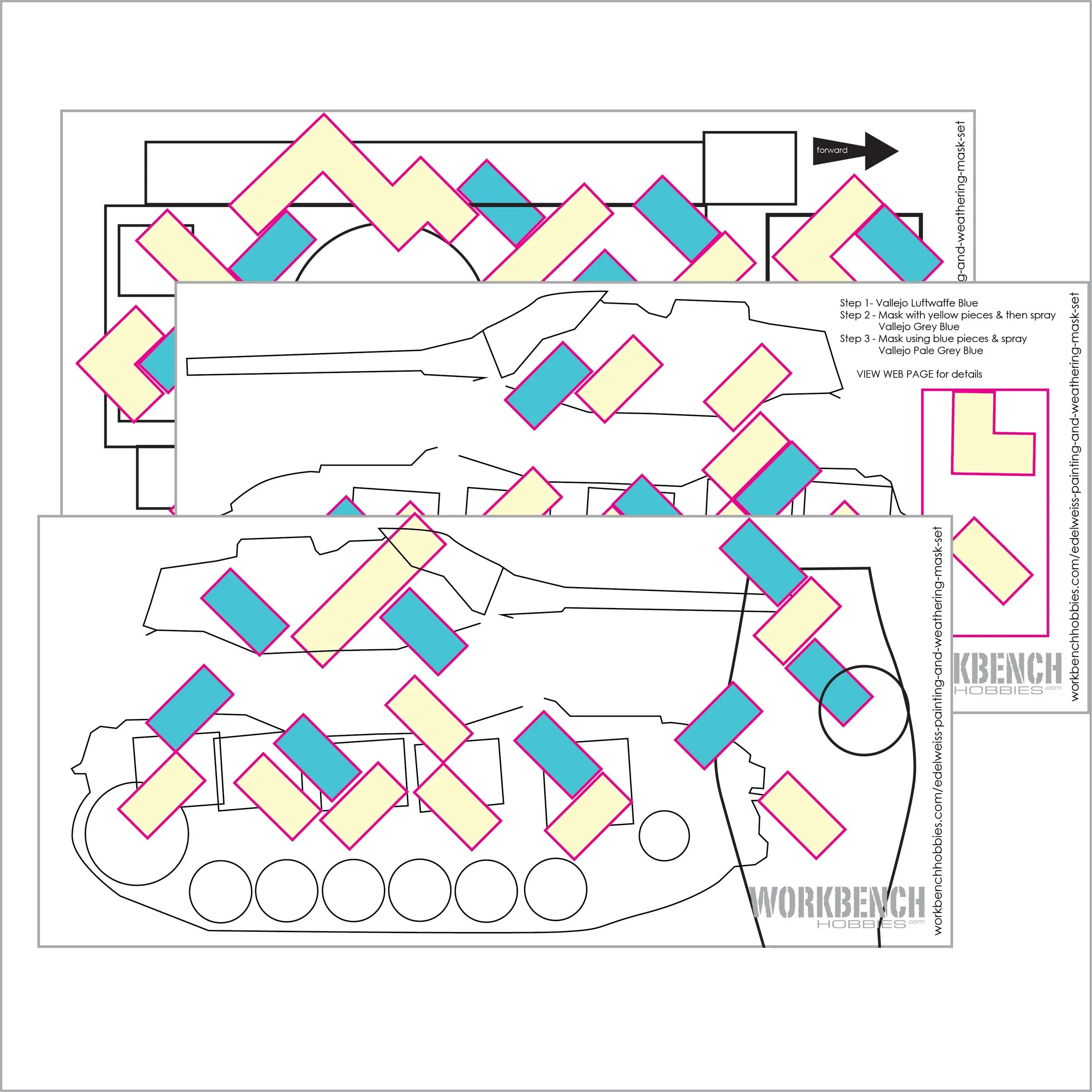 Edelweiss Paint Mask Set