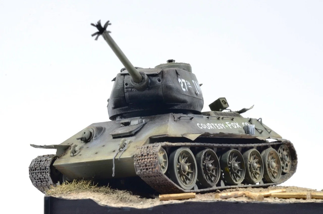 ** COMING SOON ** T34/85 - North Korean - Tamiya 1/48