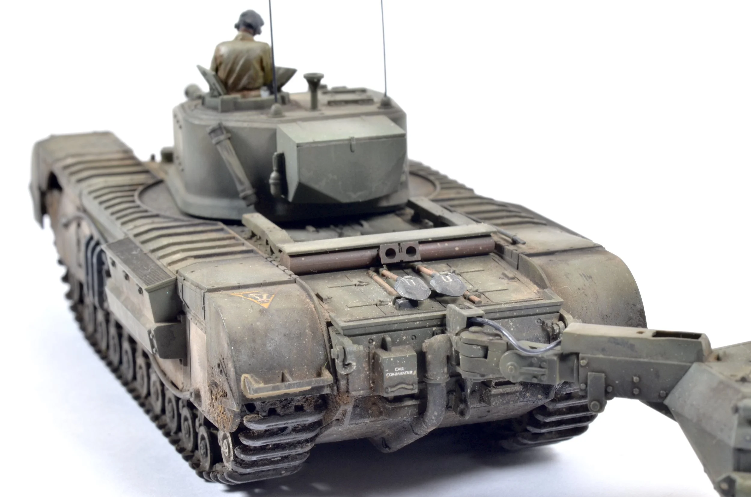 Crocodile (Churchill - Flame Thrower Tank) - Tamiya 1/48