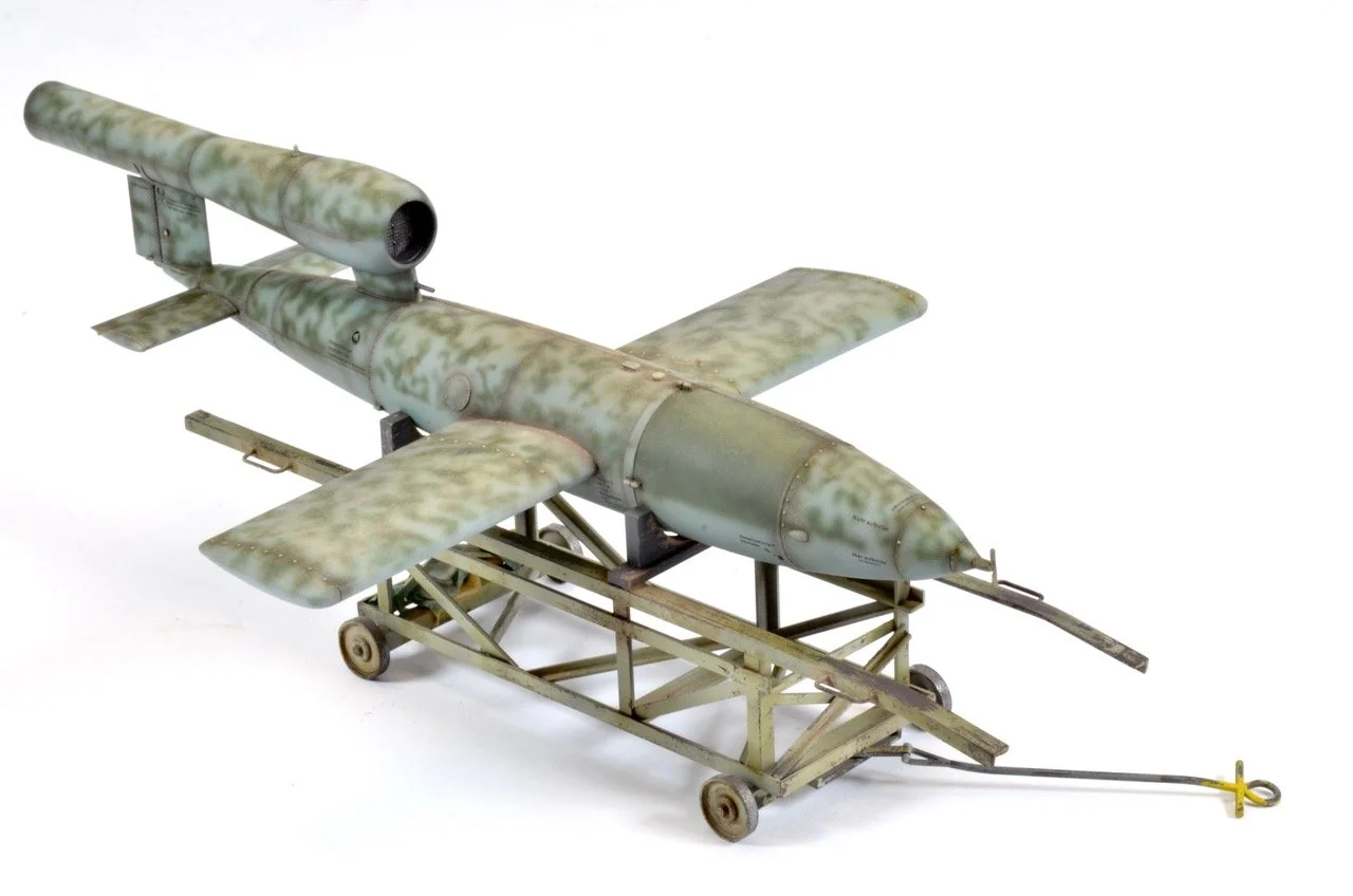 V-1 on transport Trolley - Takom 1/35