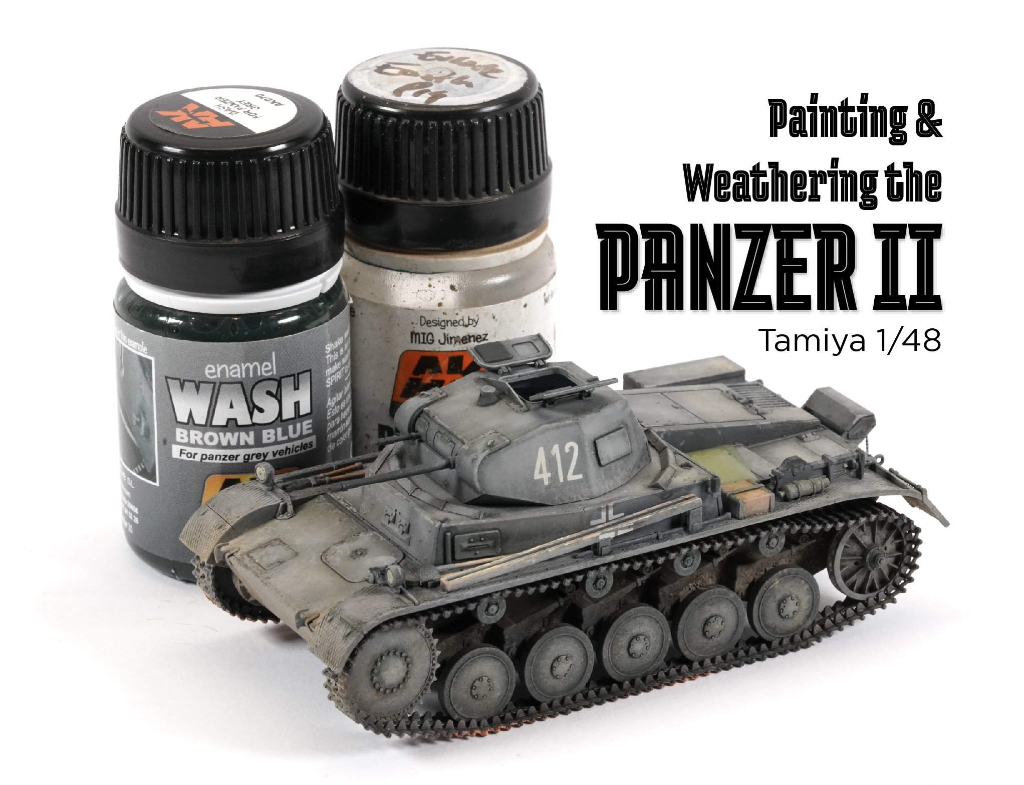 Painting &amp; Weathering the Tamiya Panzer II