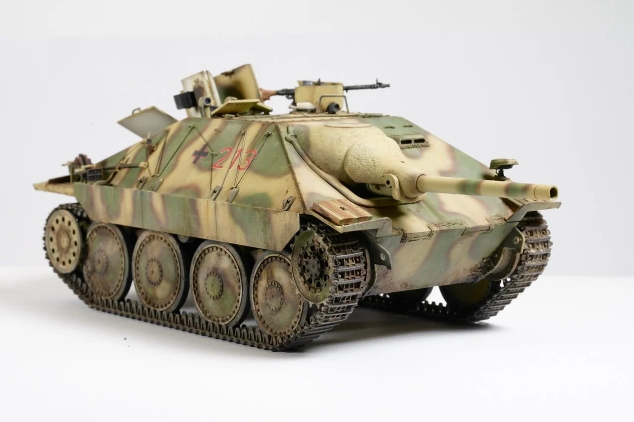 My Hetzer has Spots on it!