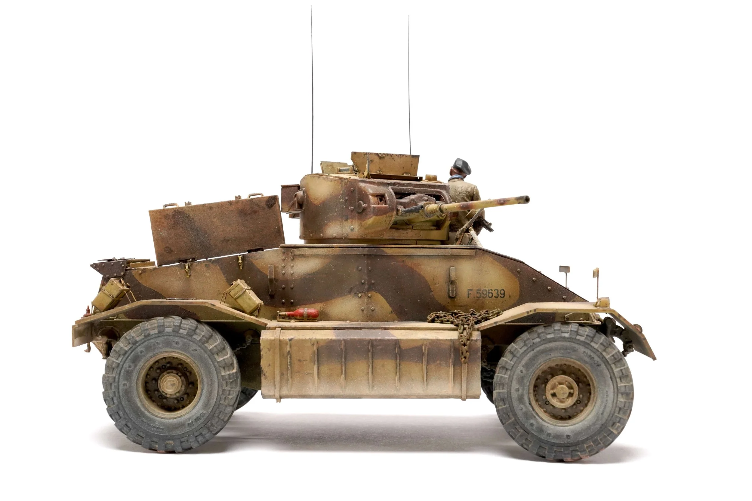 MiniArt 1/35 AEC Armoured Car Build | WWII British Recon Vehicle