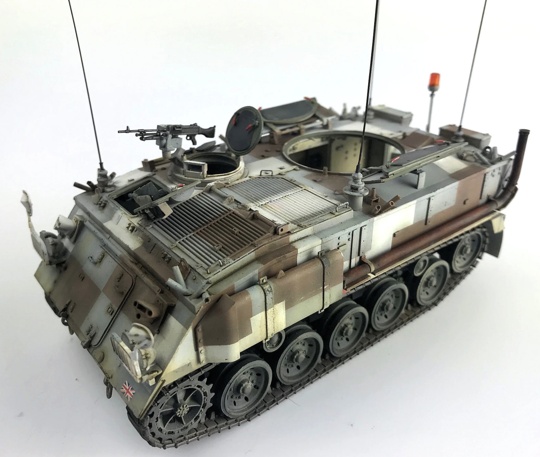 Takom 1/35 FV432 Berlin Brigade Build | Urban Camouflage British APC