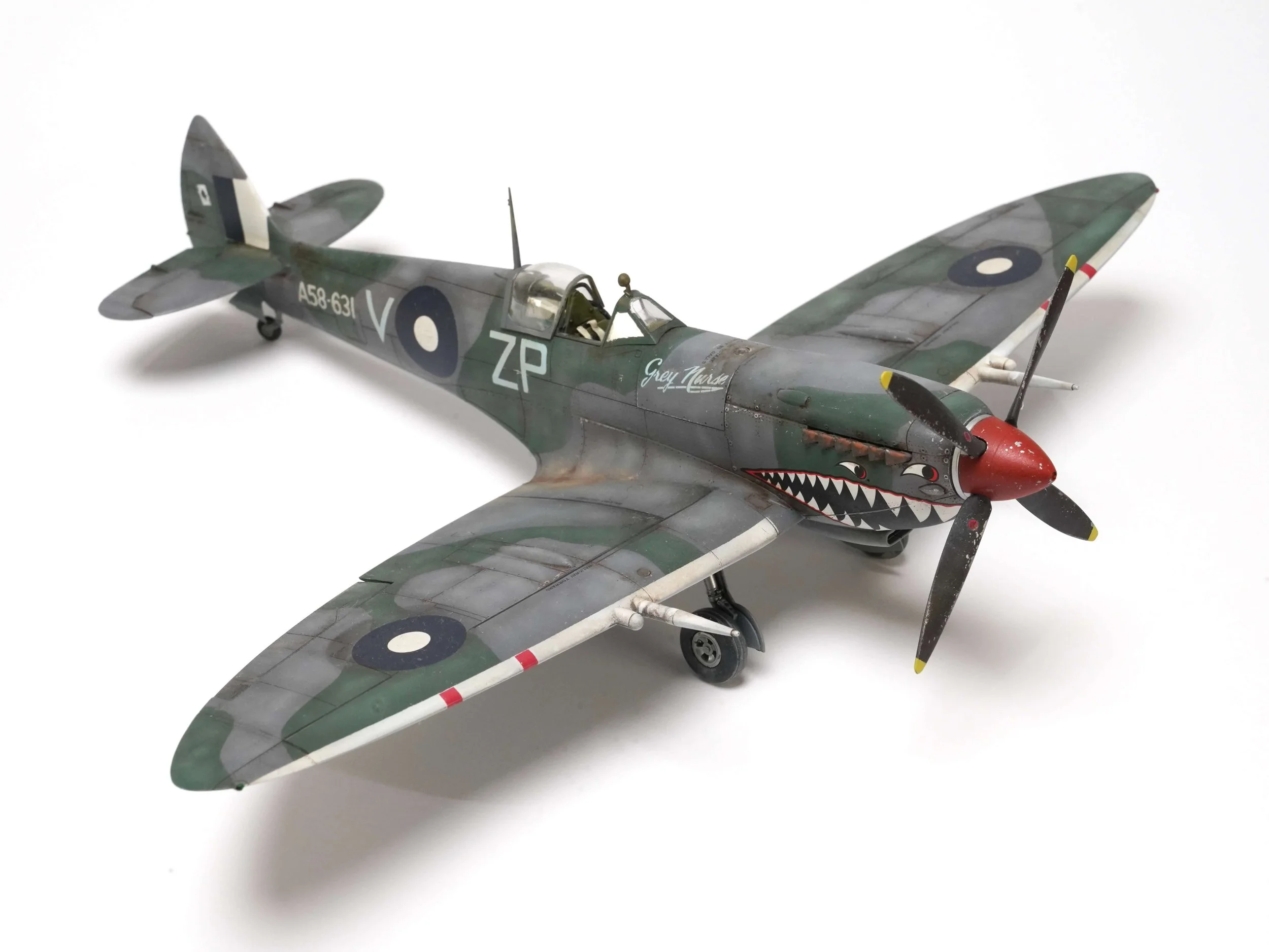 RAAF Spitfire Mk VIII Grey Nurse Build | WWII Australian Fighter