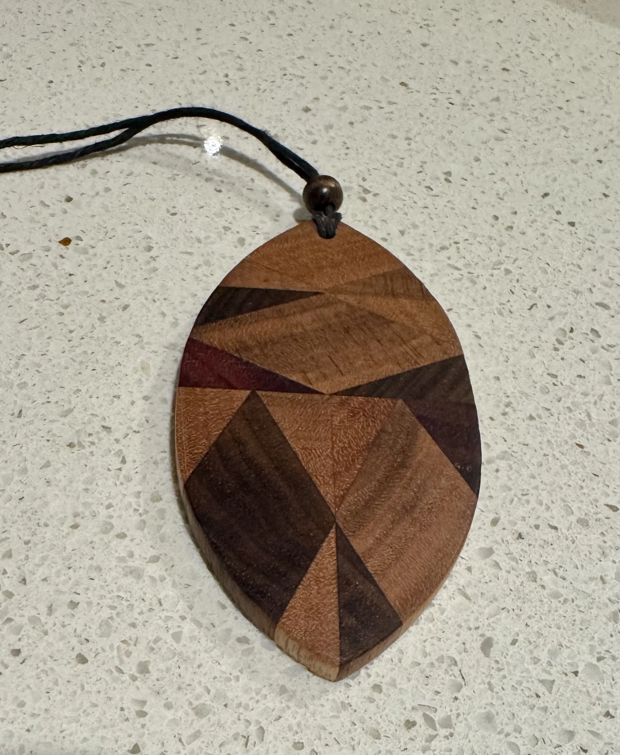 Wavy Triangle Necklace