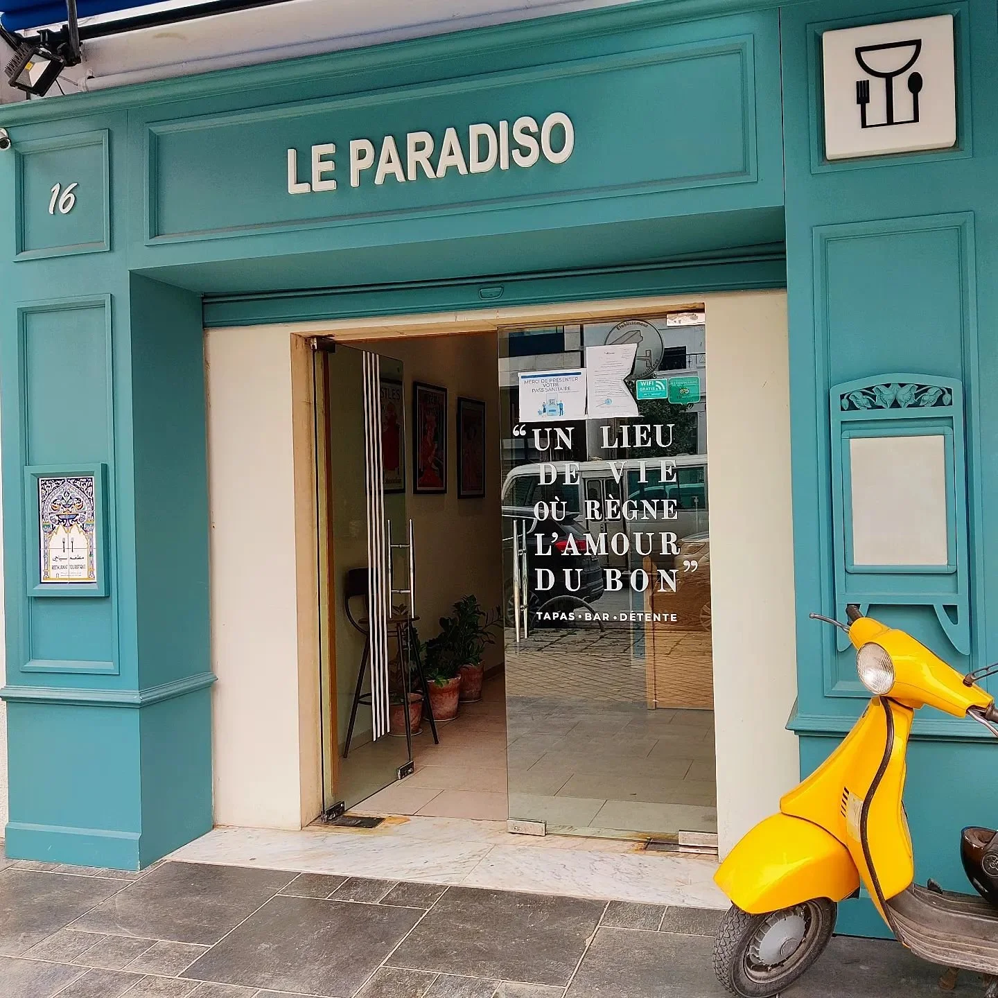 Le paradiso restaurant