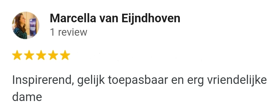 Powerwoorden copywriting webinar - Marcella