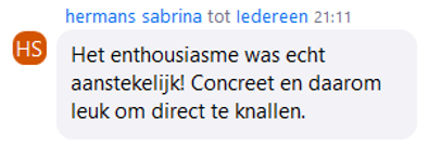 Powerwoorden copywriting webinar - Sabrina