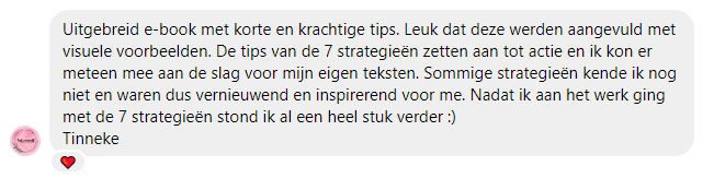 E-book converterende webteksten_Review Tinneke Liefsmezelf.PNG