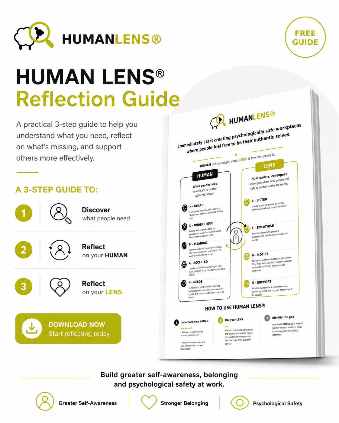 HUMAN LENS® Reflection Guide