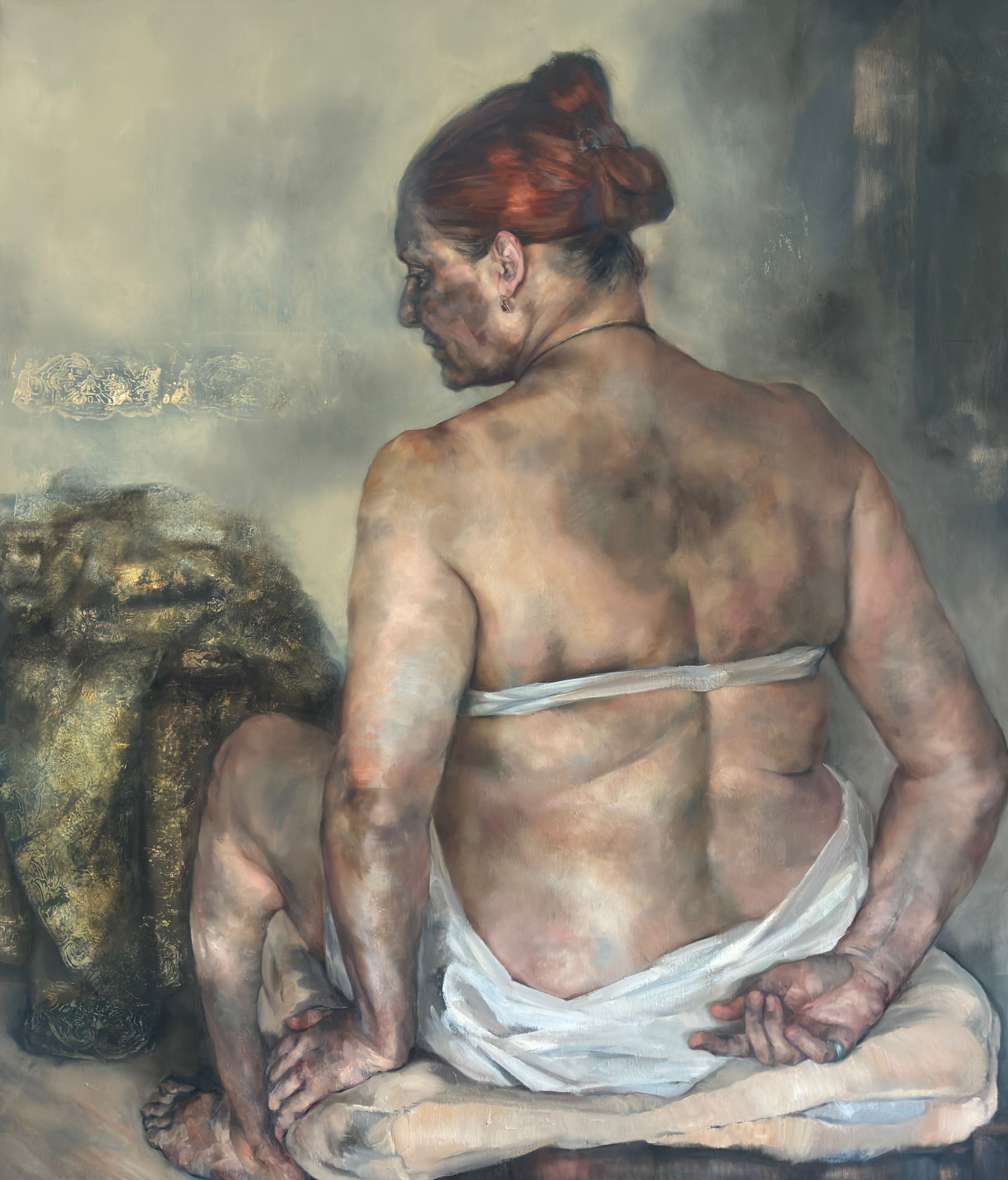 Back View Oil on Canvas (1200 x 1400mm)