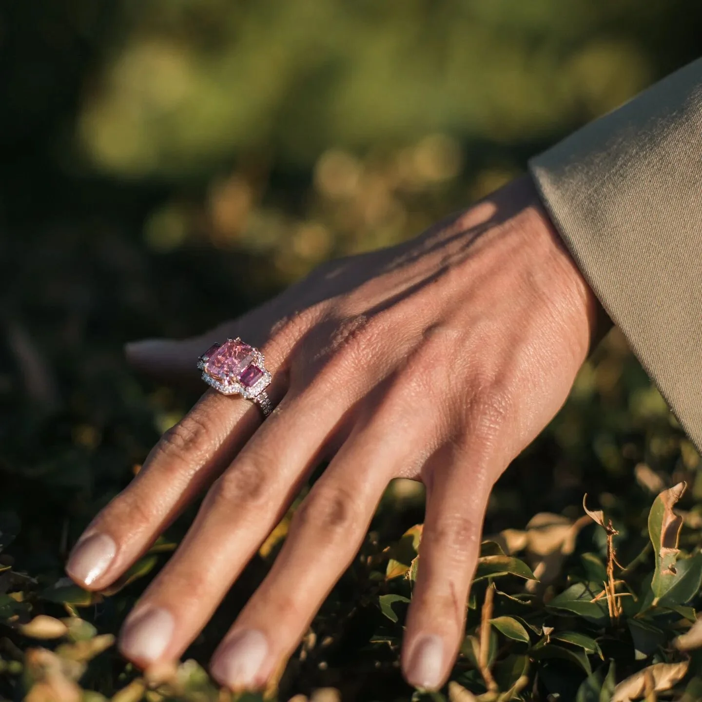 AVAILABLE. Another shot of the pink tourmaline and garnet cocktail ring direct message for details.

#cocktailring #highjewellery #finejewellery #sydneyjeweller #melbournejeweller #tourmalinering #australianjewellerydesigner #australianmade #brisbane