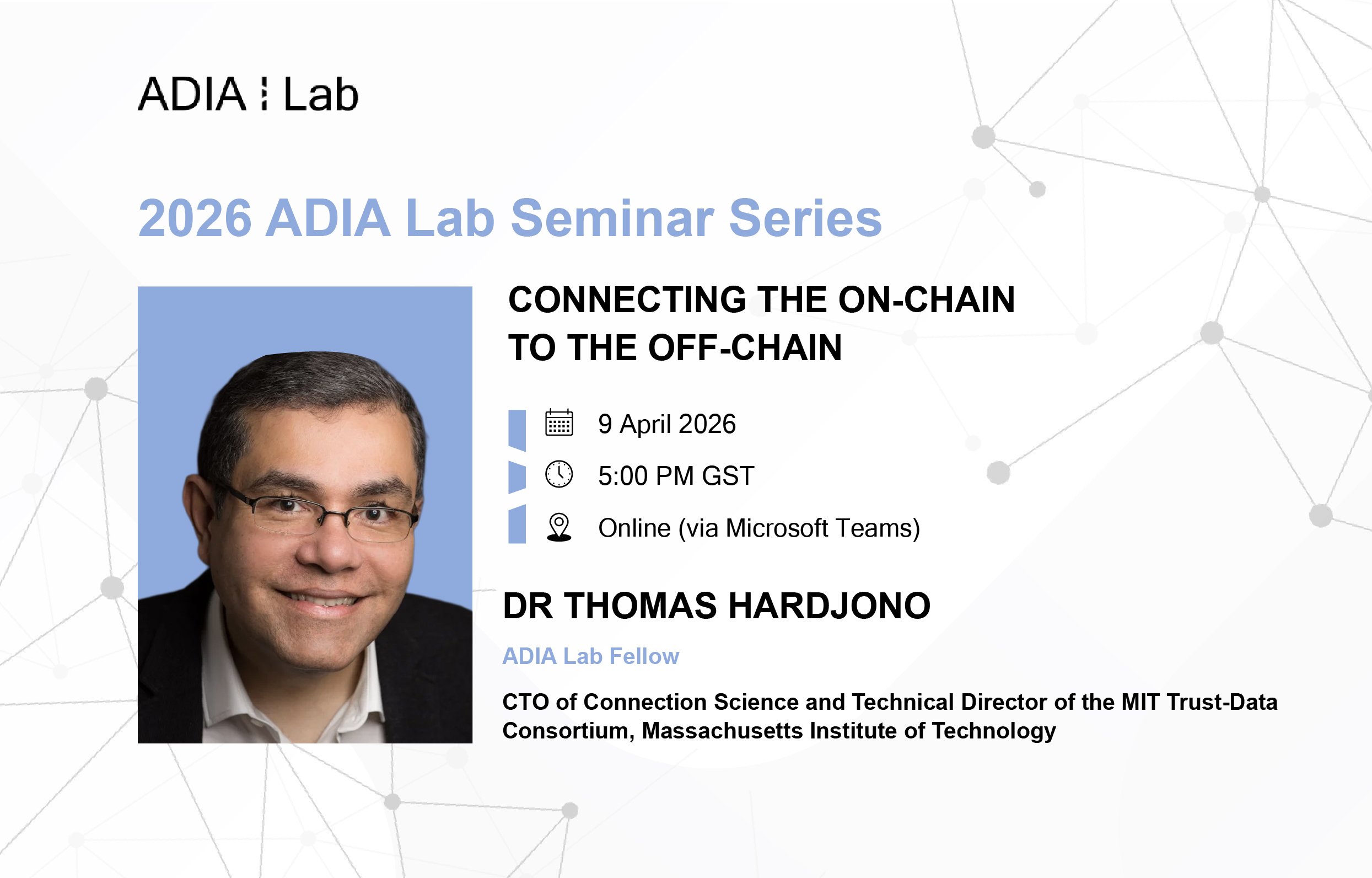 Connecting the On-Chain to the Off-Chain