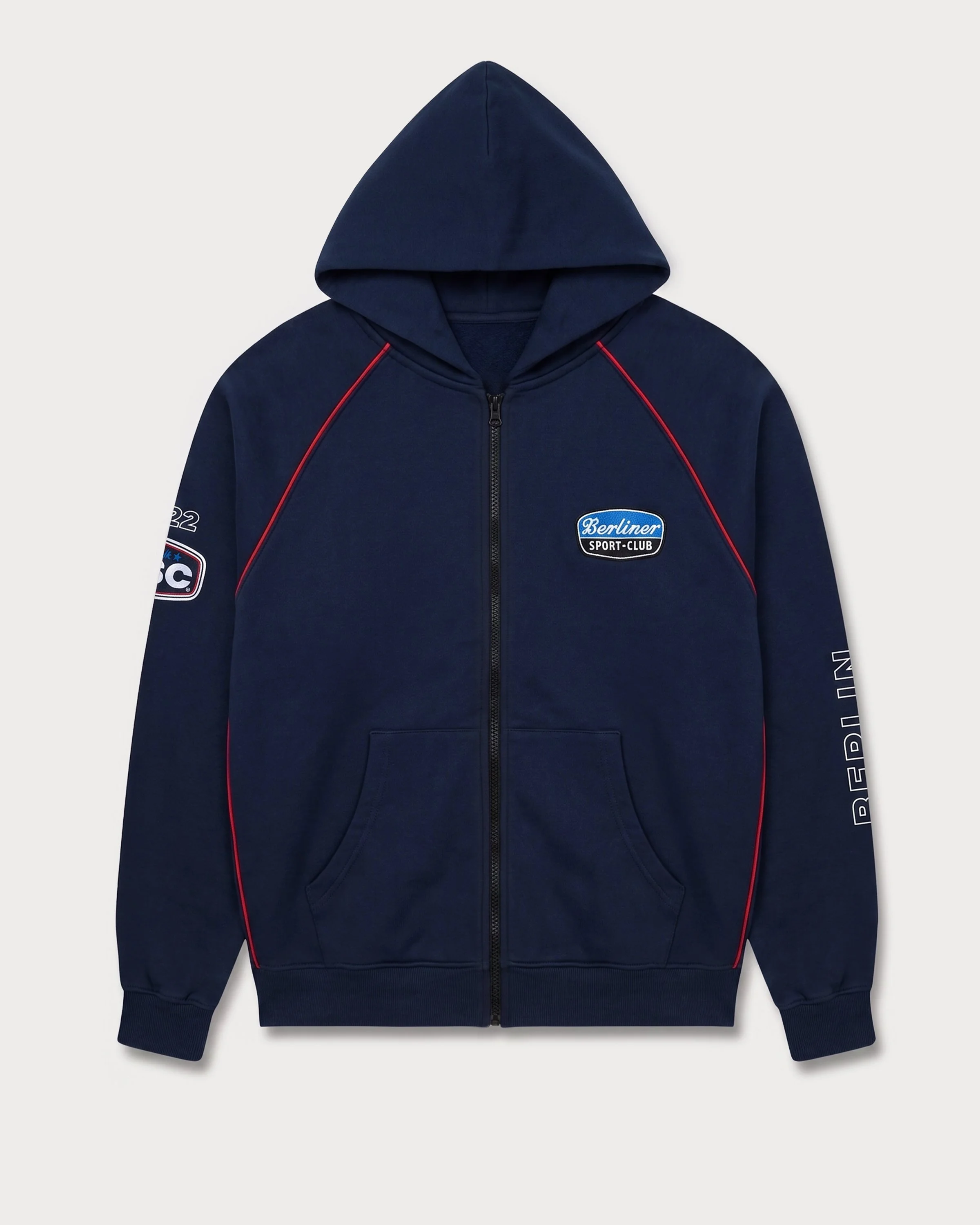 Racing Badge – Zip-Hoodie