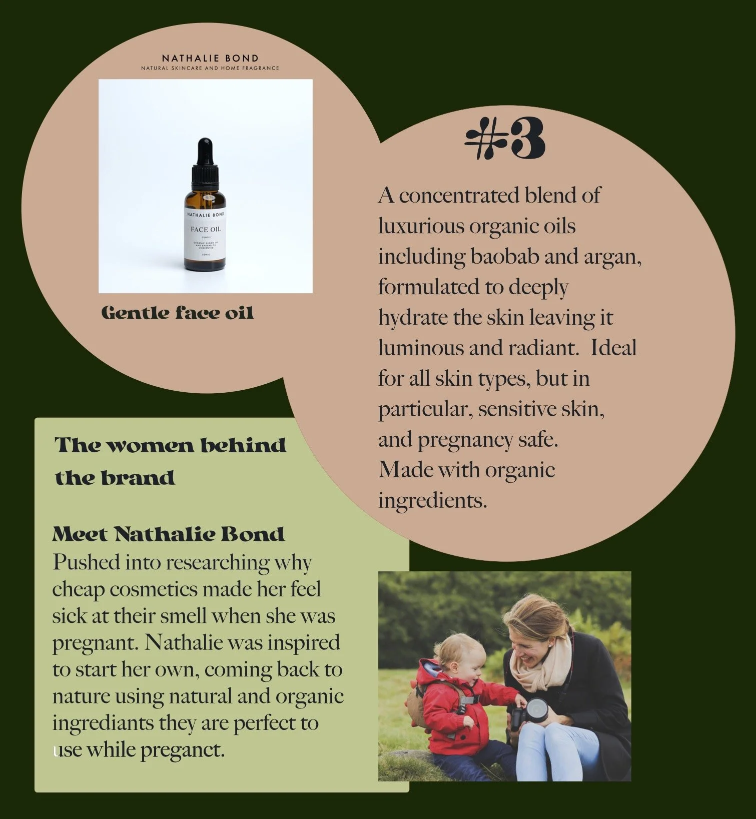 Nomadic mother, maternity fashion brand, gift uide item 3.