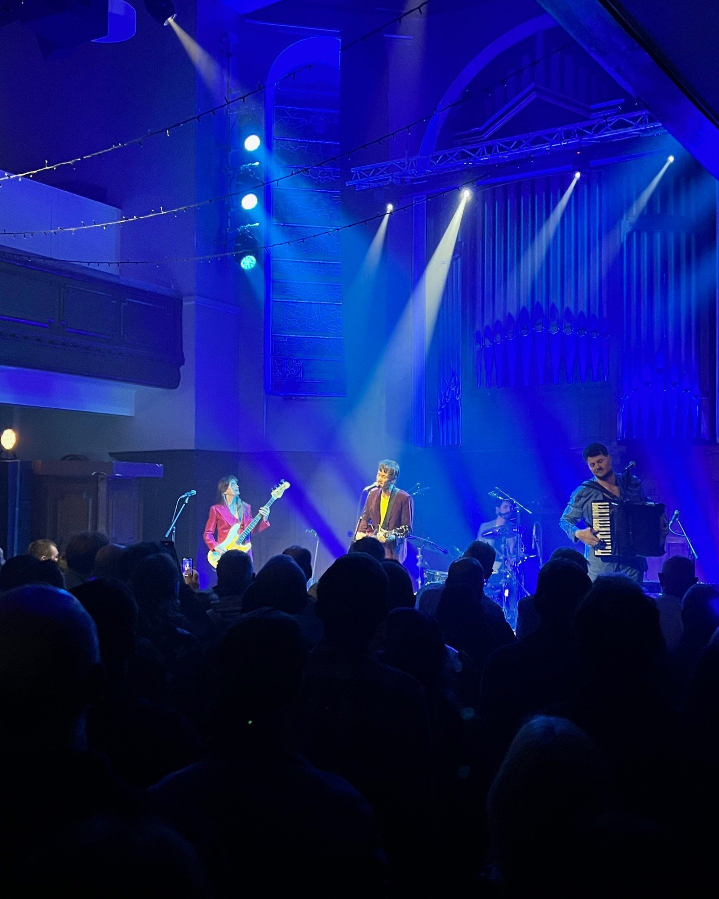 The inimitable Felice Brothers at St Luke's on Monday night. For the studio version of the track 'Jazz on the Autobahn' from the excellent 'Dust to Dreams' album here's the link: https://youtu.be/_WLaWauXW4w?si=XKwLo0UQZgwCoN-g