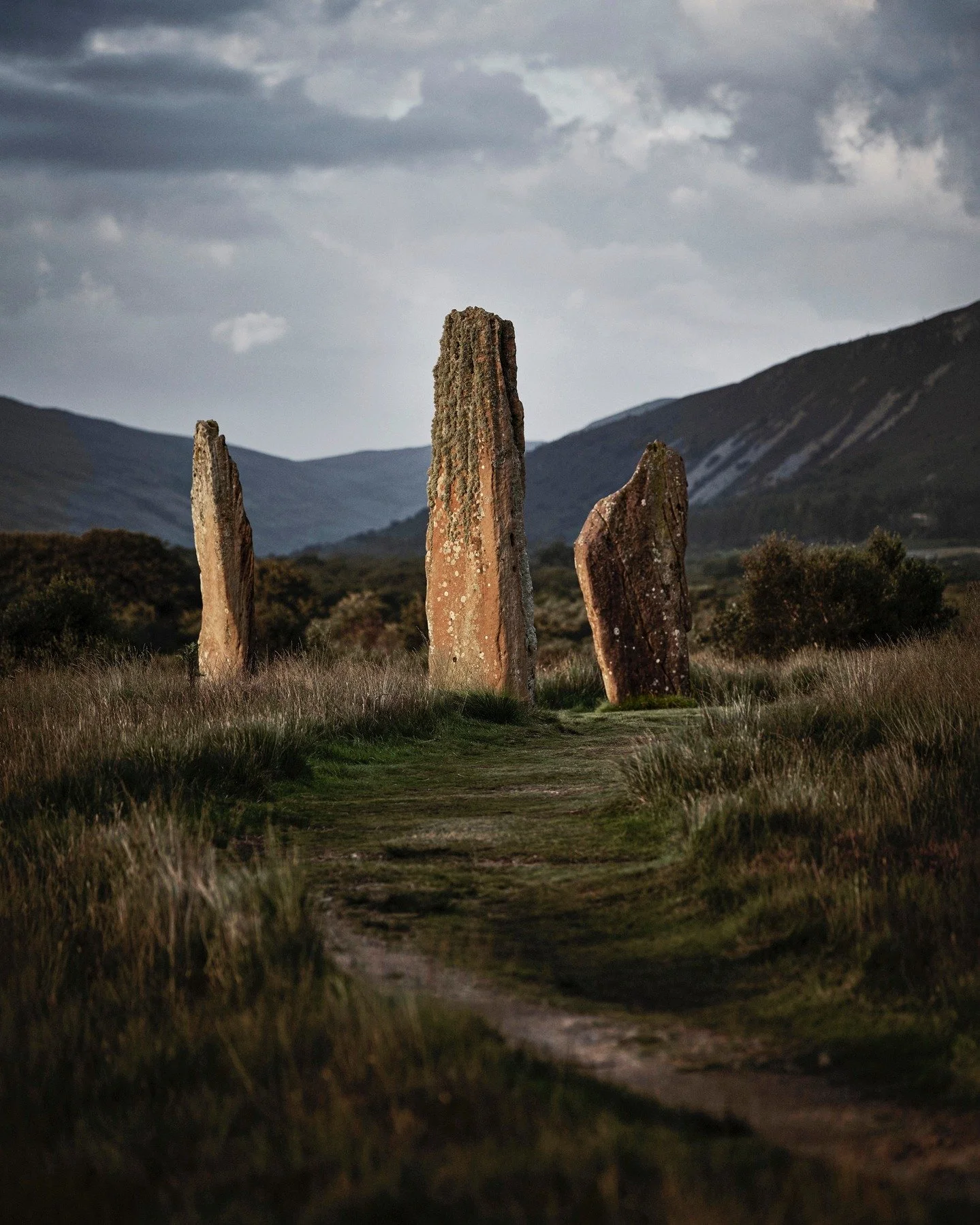 Machrie Moor on Arran a few days ago at dusk plus a few other Arran images. We go for a week most years. #arran #machriemoor #lamlash
