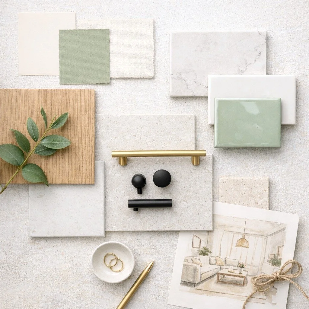 There&rsquo;s something about this time of year&mdash;after a long, relentless winter&mdash;that makes the shift to softer, lighter palettes feel so refreshing.

These spring-inspired flat lays explore that transition through gentle layers of sage, b