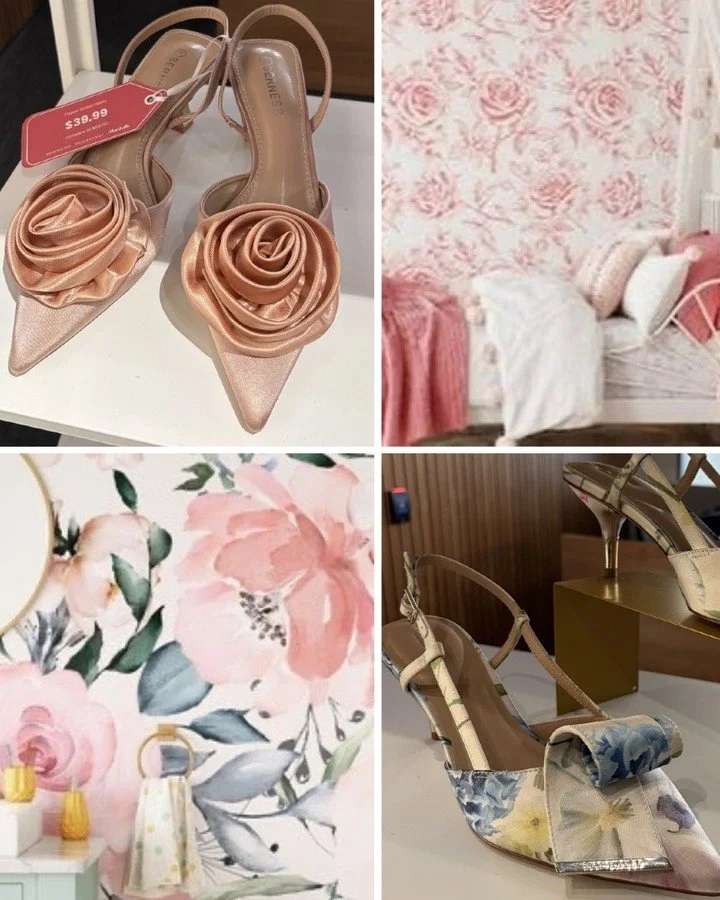 Amidst the second winter we&rsquo;re experiencing! ❄️🌸 In both fashion and home design, we&rsquo;re craving spring, color, and all things floral. Take a peek at these inspiring floral shoes and wallpapers&mdash;they&rsquo;re just a hint of what&rsqu