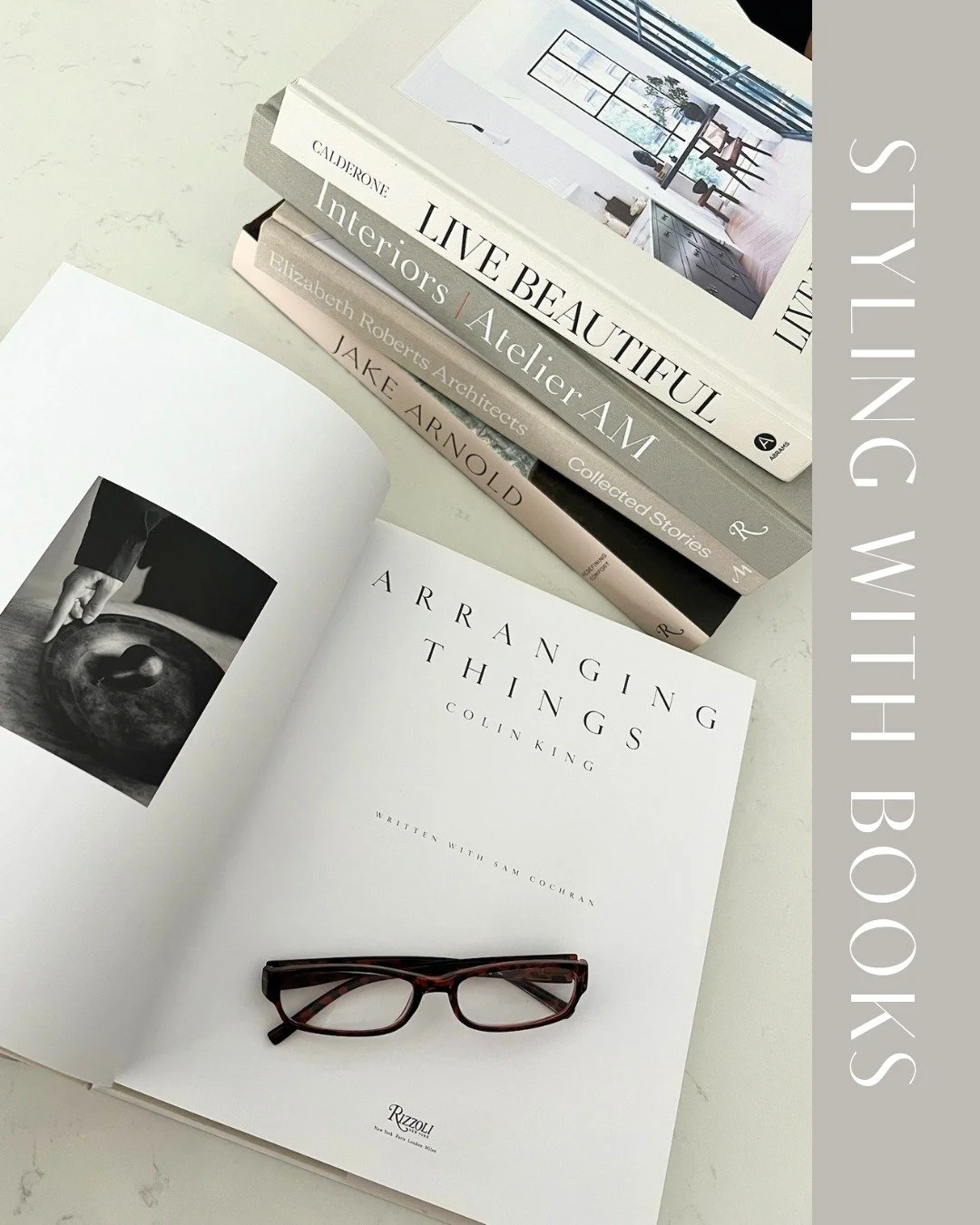 We&rsquo;re often surprised how frequently we reach for books during a styling project. They&rsquo;re one of the easiest and most versatile ways to add warmth, character, and dimension to any space&mdash;whether on a shelf, coffee table, or console.
