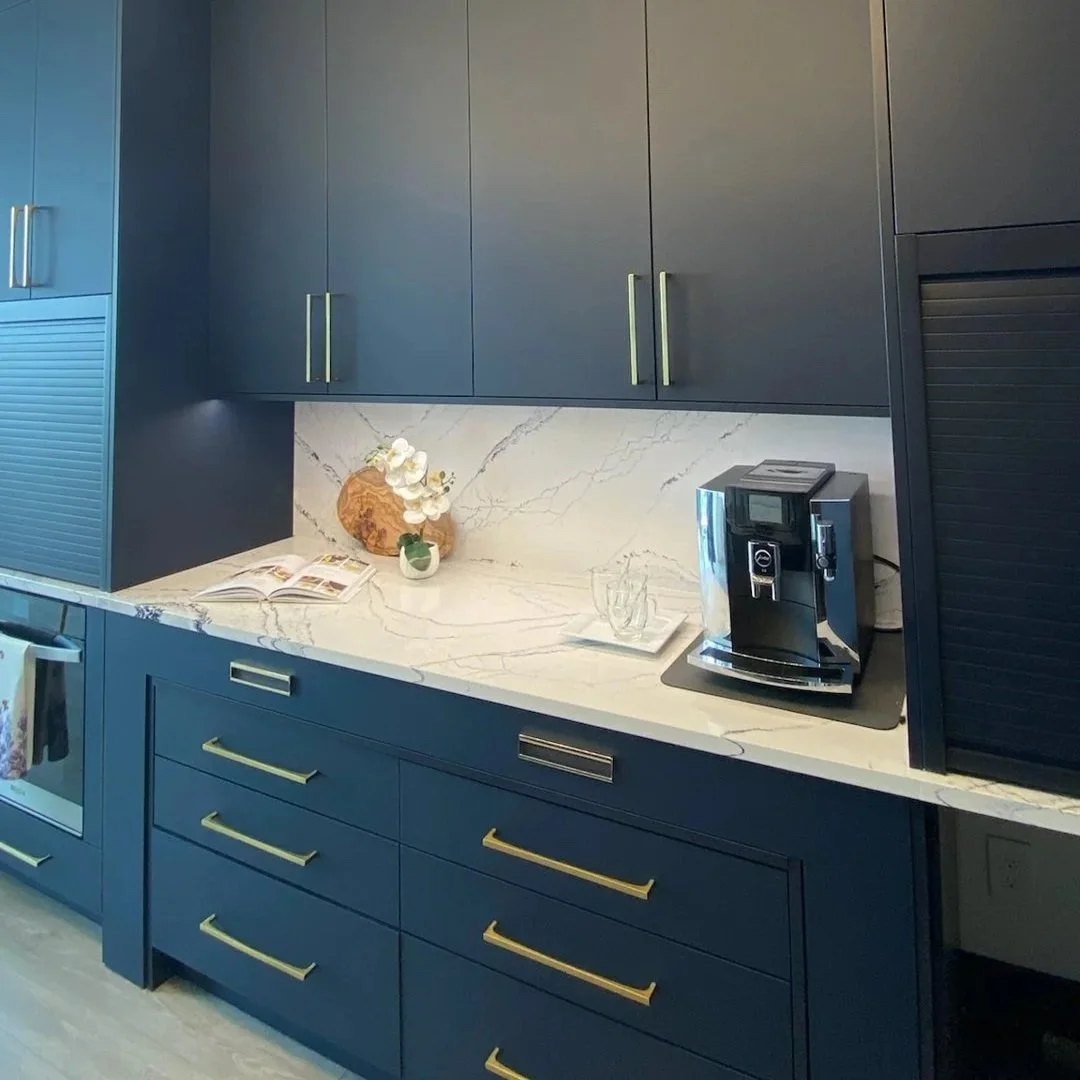 Do you see a colored kitchen in your future?