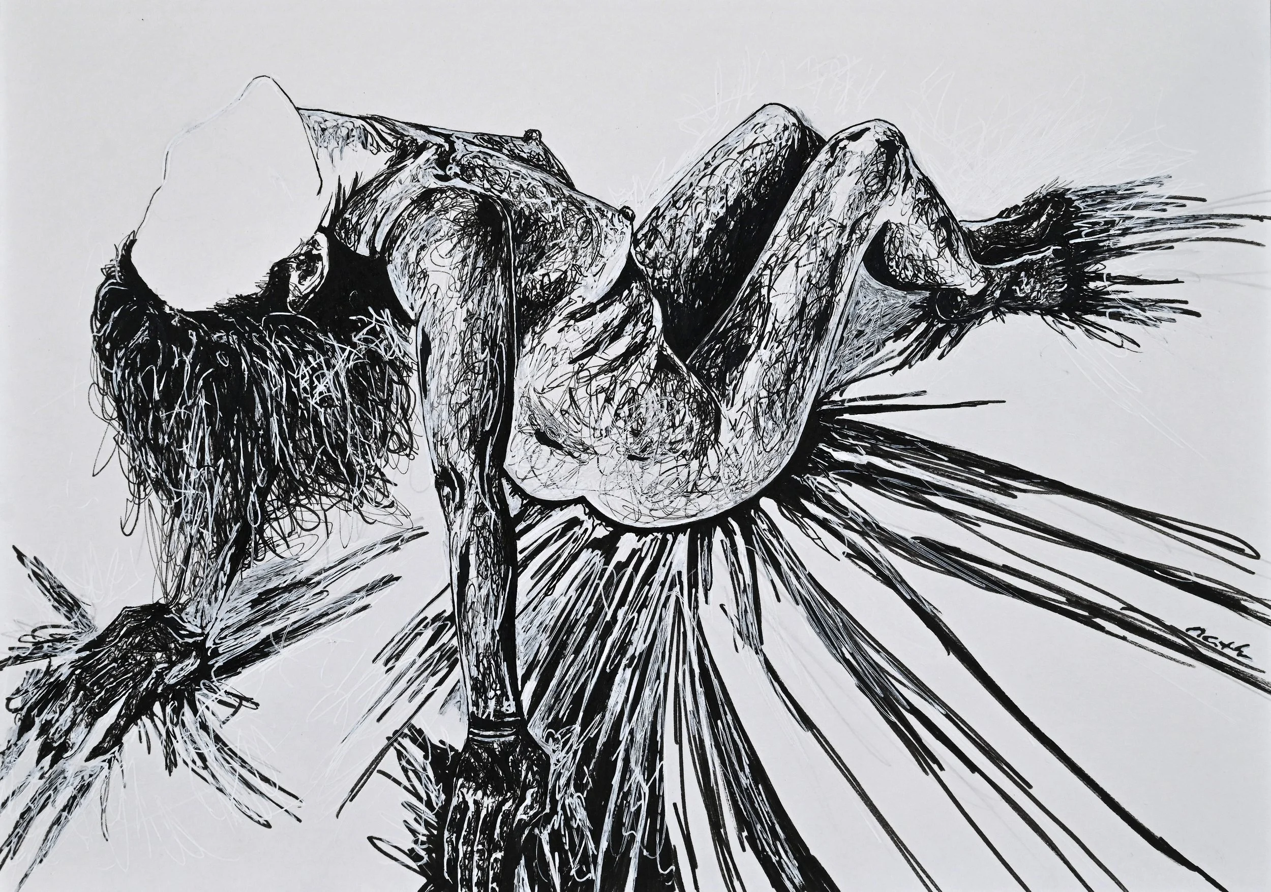 Nath - Dessin 29,7x21 cm