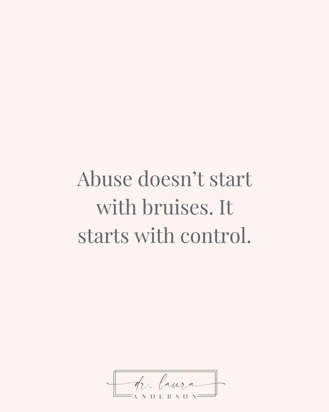 Before the yelling&hellip;

Before the threats&hellip;

Before the fear took root in your bones&hellip;

There were smaller moments. The guilt trips. The silent treatment. The way they made you second-guess yourself until you felt like the problem.
T