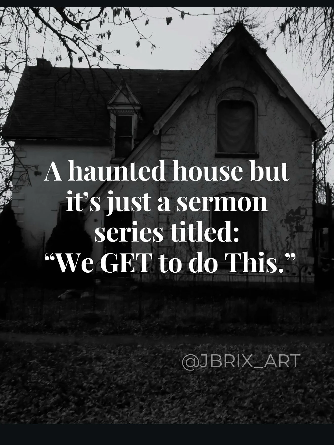 It&rsquo;s time for some Good News (No Repentance Required!), and what better way to deliver it than with a little spooky humor? 👻 Here&rsquo;s a collection of haunted-house-style moments that I&rsquo;m sure most of us can (unfortunately) relate to.