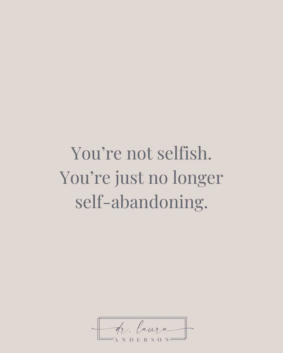 High-control religion often taught you that putting others first was the holy thing to do.

But here&rsquo;s the truth:
Sacrificing your well-being for someone else&rsquo;s comfort is not compassion&mdash;it&rsquo;s survival. You&rsquo;re not wrong f