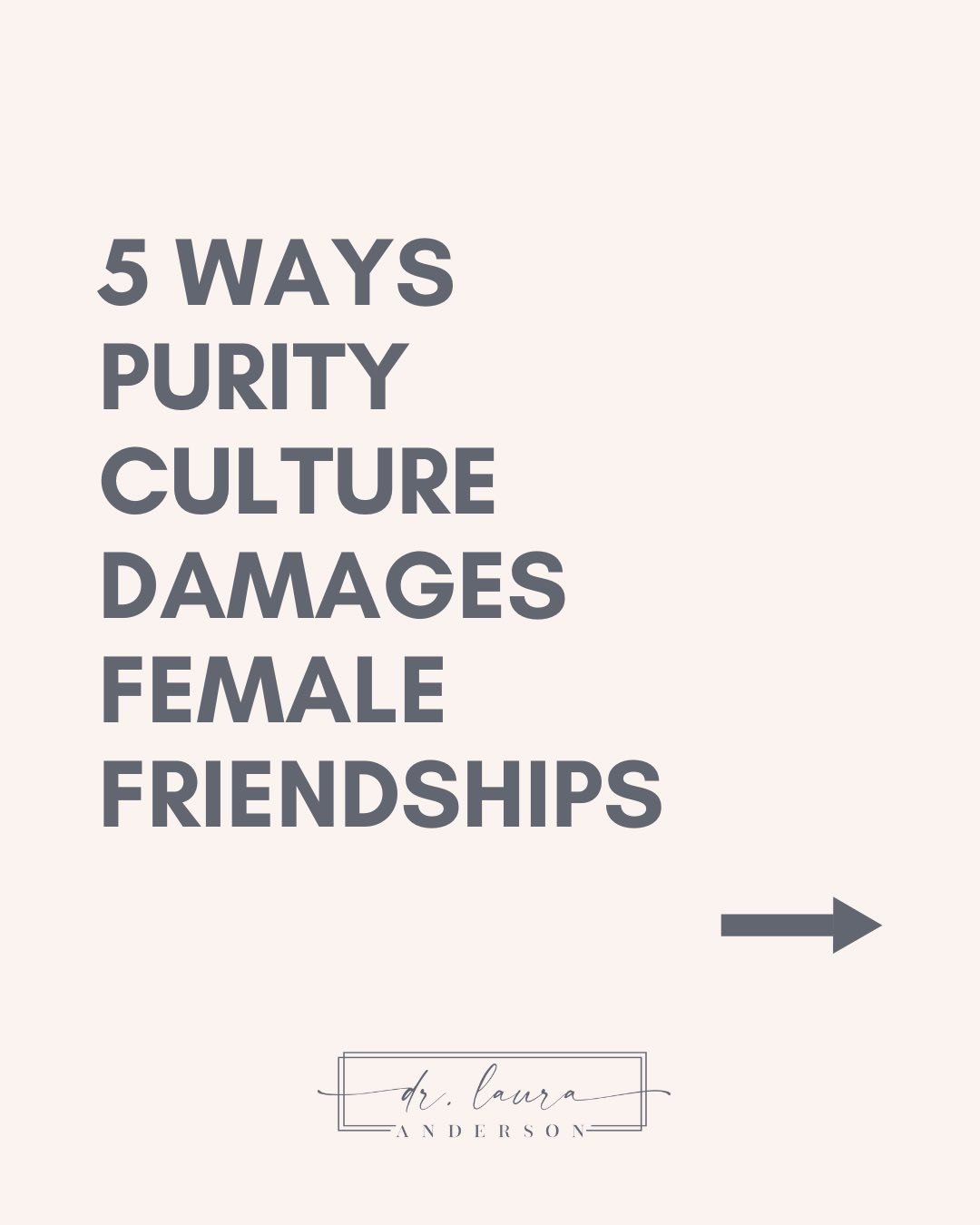Purity culture didn&rsquo;t just shape how many of us saw ourselves&mdash;it shaped how we saw each other. If you&rsquo;re doing the work of unlearning comparison, judgment, and competition&hellip; you&rsquo;re not alone.

Your friendships don&rsquo;