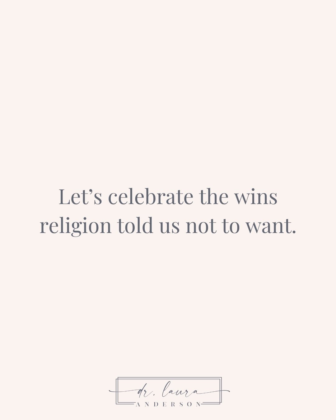 Healing from religious trauma includes celebrating the things that once felt off-limits:
▪️Freedom.
▪️Autonomy.
▪️Pleasure.
▪️Joy.
▪️Self-trust.

What&rsquo;s one success or milestone&mdash;big or small&mdash;you&rsquo;ve reached on your healing jour
