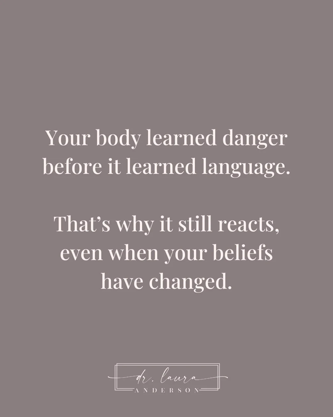 Many people leaving high-control religion ask some version of this question:
&ldquo;I know this isn&rsquo;t true anymore, so why does my body still panic?&rdquo;
Because your nervous system was trained in an environment where fear was functional.

Fe