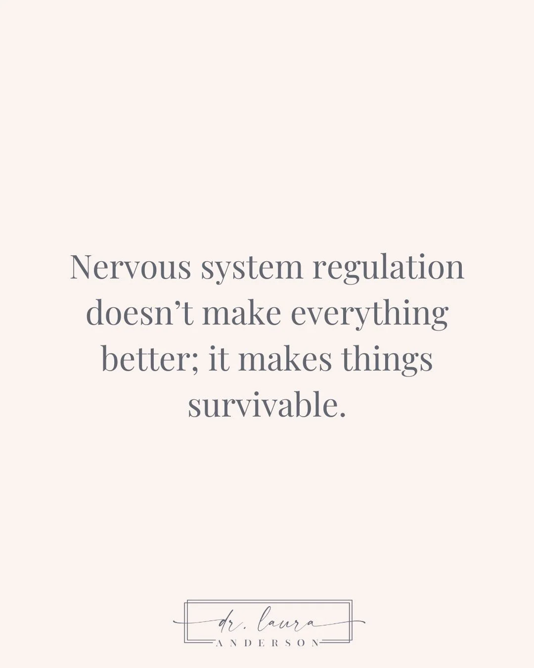 I&rsquo;ve worked on developing a relationship (of sorts) with my nervous system for over a decade. And let me tell you&ndash;it&rsquo;s changed everything! I&rsquo;ve experienced greater stability, less anxiety, healthier relationships, and a more c