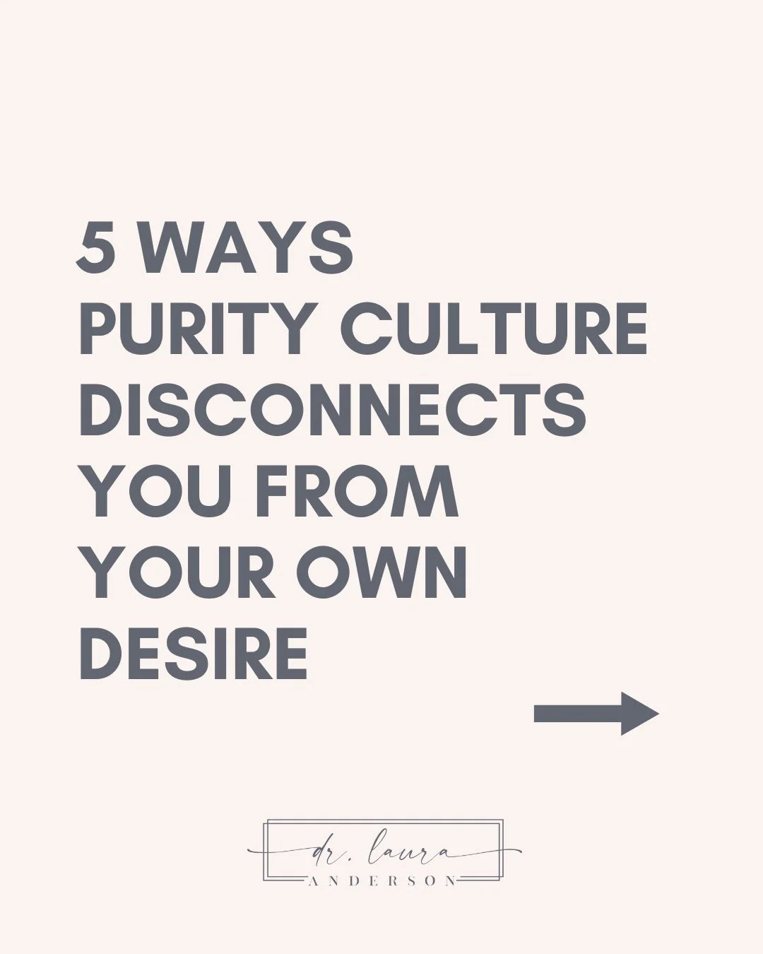 Purity culture doesn&rsquo;t just regulate behavior. It reshapes your relationship with your own body.

Many people were taught that desire was something to suppress, manage, confess, or fear. Over time, the nervous system adapts by disconnecting fro