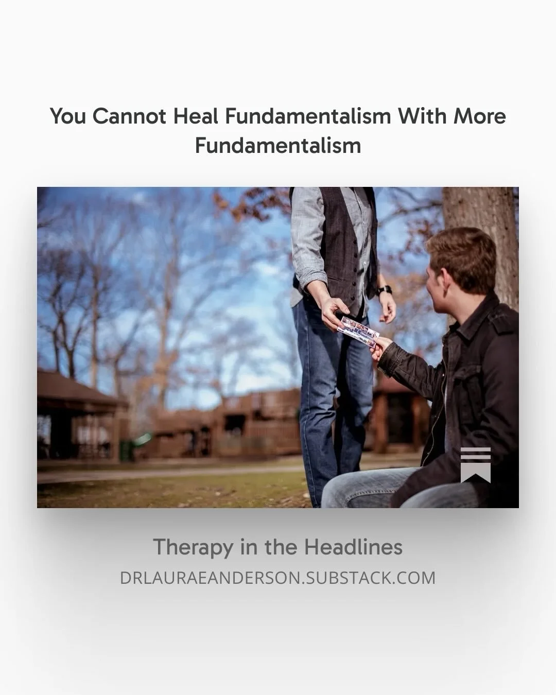 When the world feels chaotic and terrifying, certainty can feel like safety. Clear rules. Prescribed actions. Loud performances that signal &ldquo;I&rsquo;m good, I belong, I&rsquo;m on the right side.&rdquo;

I understand the appeal. Our nervous sys