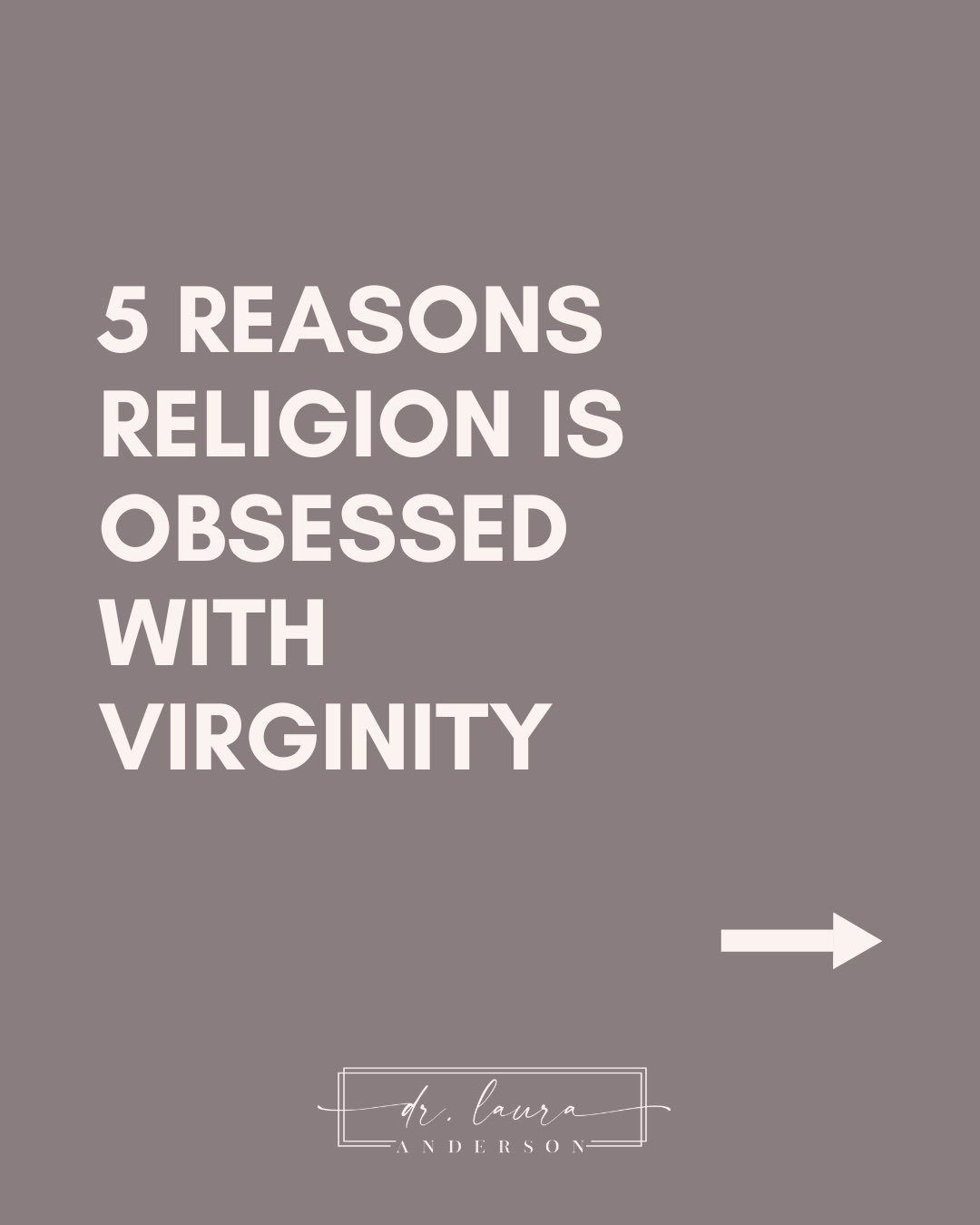 Purity culture didn&rsquo;t teach sexual ethics... it taught sexual control.

It told us our worth lived between our legs.
That we were either pure or ruined.
Desirable or defiled.

But the truth is:
▪️Virginity is not a personality trait.
▪️Your sex