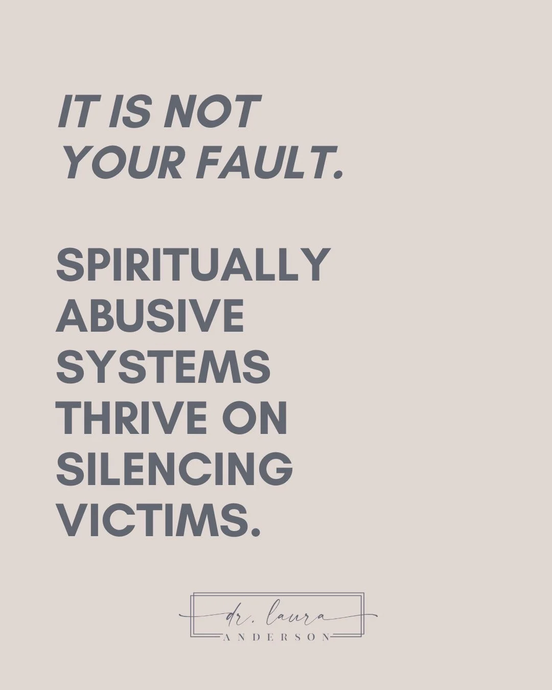 One of the things so many of my clients struggle with is the belief that what happened to them inside of a high control religion was that bad.

Many of them don&rsquo;t have any &ldquo;big&rdquo; things that happened to them (typically this means the