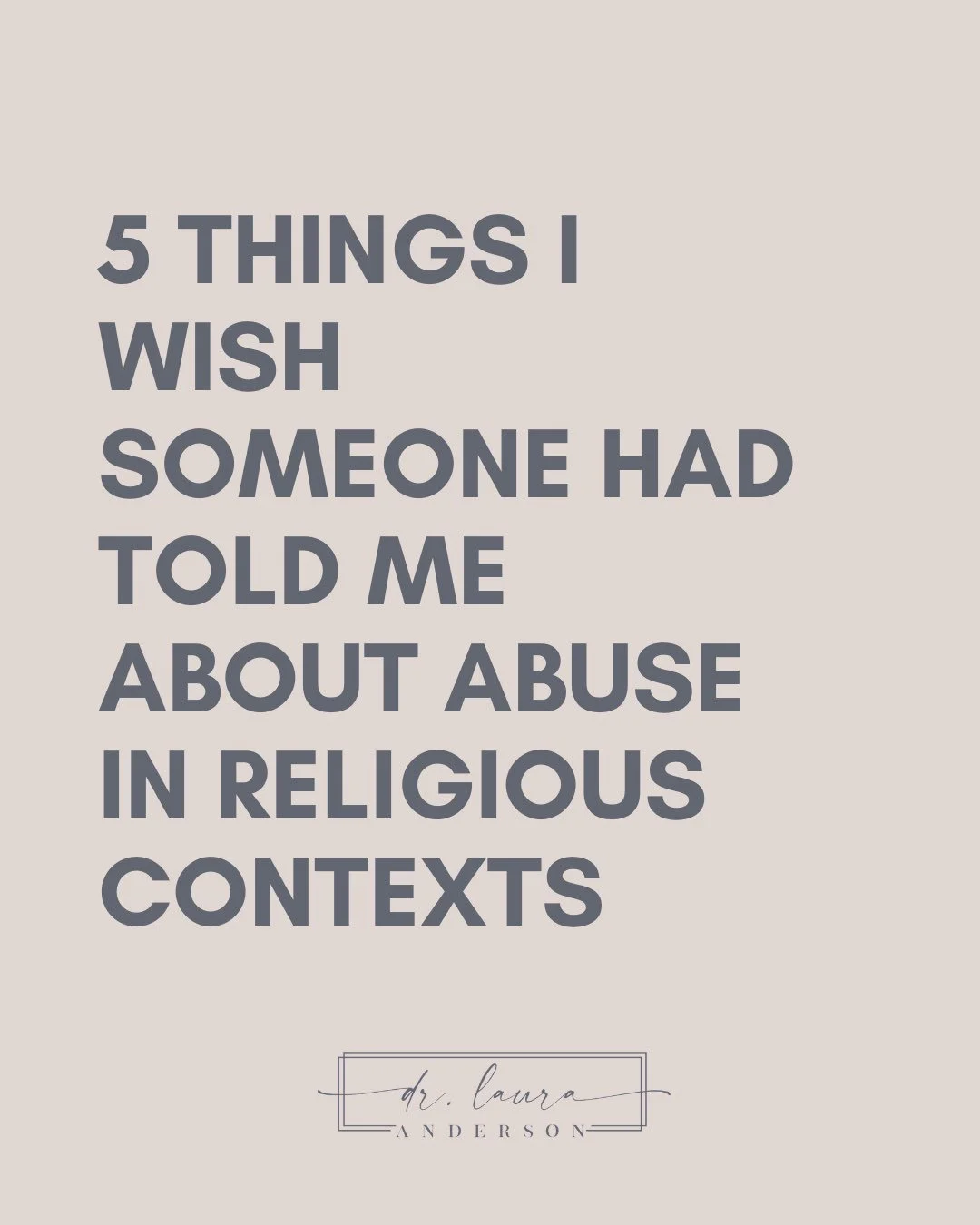Religious language can be used to free people... or to trap them.

If you&rsquo;ve experienced abuse wrapped in scripture, know this: You&rsquo;re allowed to grieve. You&rsquo;re allowed to rage. You&rsquo;re allowed to leave. And you&rsquo;re not al