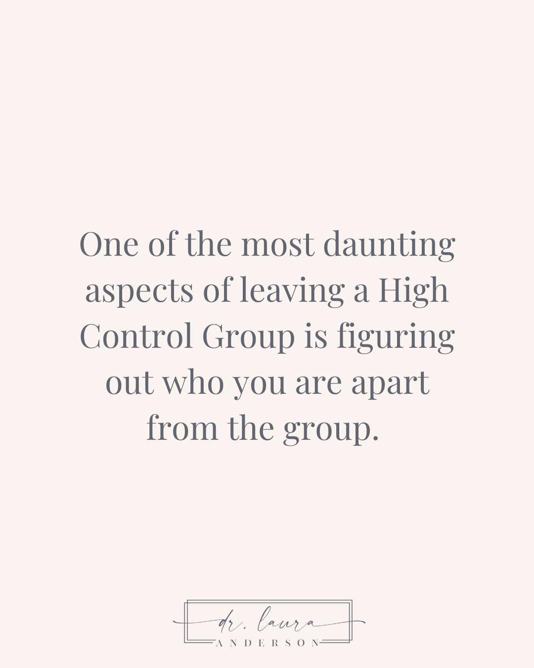 When I moved to Nashville, I felt an enormous sense of freedom. And then terror. I had a realization one day that I could be whomever I wanted to be. I no longer had the leaders of the high control religion I was a part of breathing down my neck and 