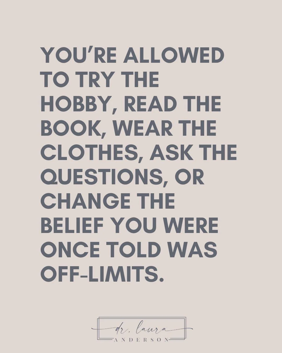 One of the quiet but powerful shifts that happens after leaving a high-control religious environment is realizing how many parts of life were once off-limits.

Certain books.
Certain questions.
Certain styles.
Certain ideas.
Certain parts of your own