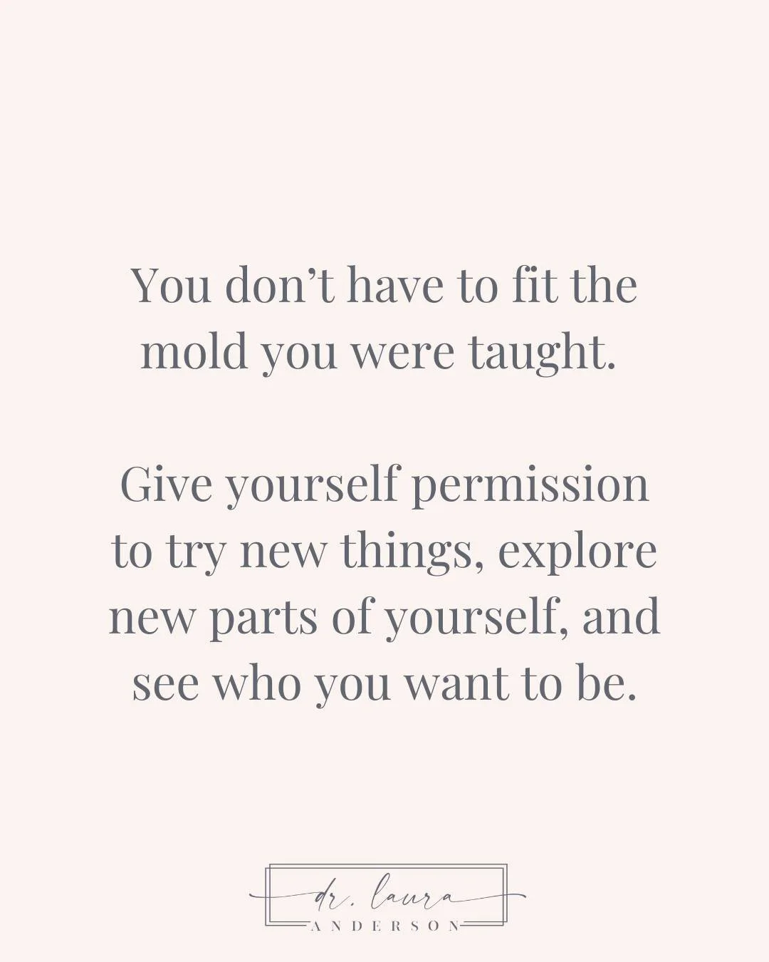 Many people raised in high-control religious environments were given a very specific mold for who they were supposed to become.

What to believe.
How to dress.
What roles to pursue.
What questions were acceptable.
What kind of life was considered &ld