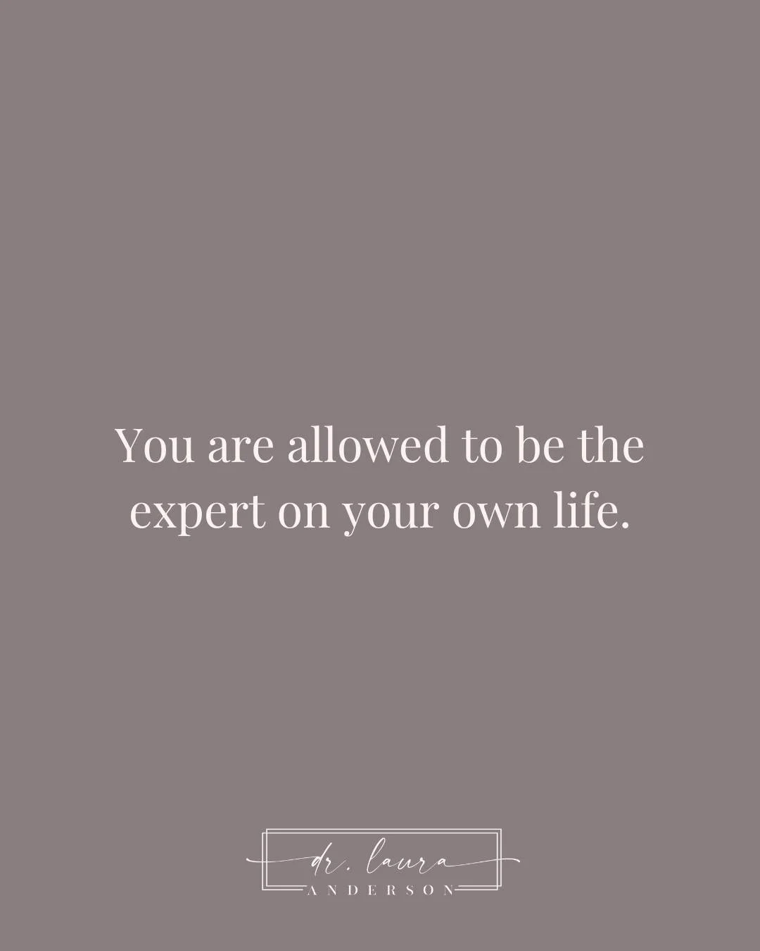 You are the one living inside your body. You are the one carrying your history, your experiences, your values, and your hopes for the future.

That perspective matters.

Many people raised in high-control religious environments were taught that autho