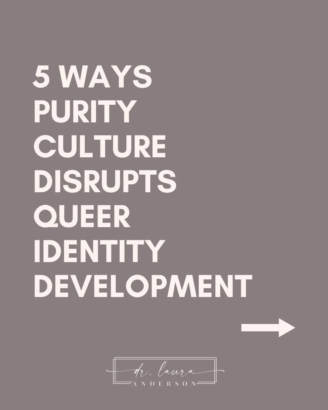 Purity culture does not only impact sexual behavior. It shapes identity development.

For many LGBTQ+ individuals raised in high-control religious environments, queerness was not presented as something to understand with curiosity or compassion. It w
