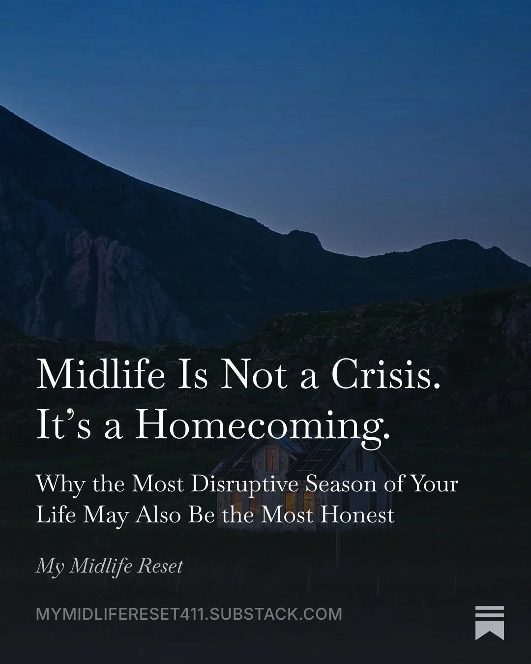 Perhaps the greatest misunderstanding about midlife is that we treat it like something to survive, when it may actually be the season that finally introduces us to ourselves.

Read the rest on Substack 🔗 

#midlife #midlifecrisis #perimenopause #per