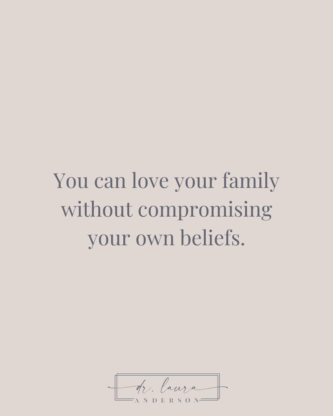 It can be really difficult to navigate family relationships&mdash;especially when you&rsquo;ve left your religion of origin.

Religion, for many, is much more than attending a church service or a culturally accepted label. For many, it&rsquo;s a comp