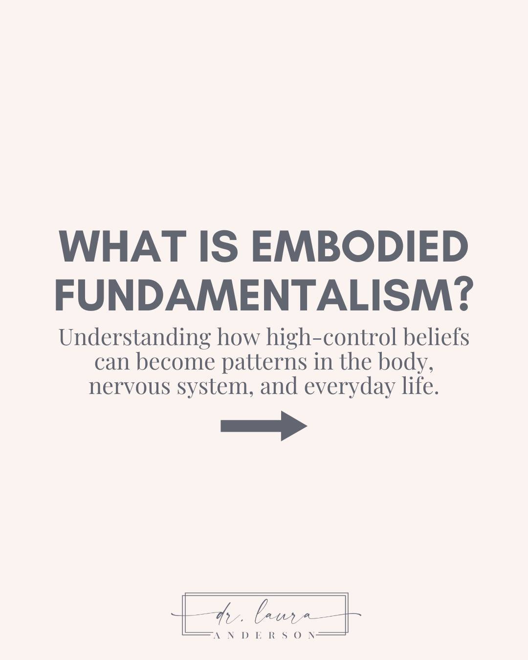 There are many people who have left high-control religious systems but still find themselves asking:

"If I don't believe these things anymore&hellip; why does my body still react like I do?"

The answer often isn't a lack of insight. It's 