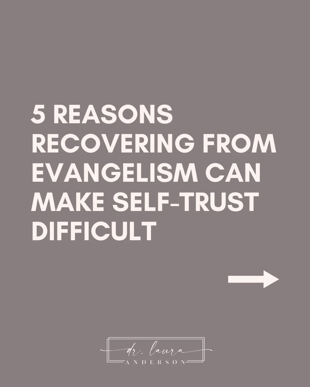 Recovering from evangelism can reshape how someone relates to their own judgment in subtle, lasting ways.

When being wrong was tied to high stakes&mdash;spiritual consequences, moral responsibility, or concern for other people&rsquo;s salvation&mdas