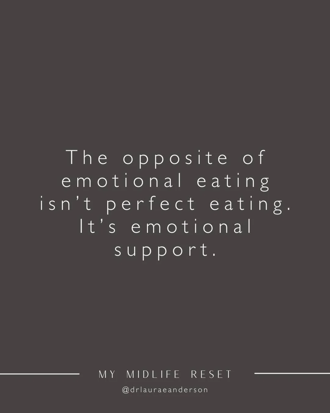 I think one of the reasons so many women struggle with food is because we&rsquo;re often trying to remove the coping strategy before we&rsquo;ve addressed the thing we&rsquo;re coping with. Think about it&hellip;how many of us are exhausted&hellip;ov